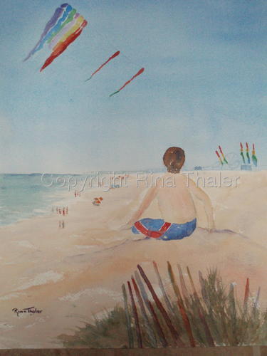 Painting-Figurative-Take me to the Boardwalk