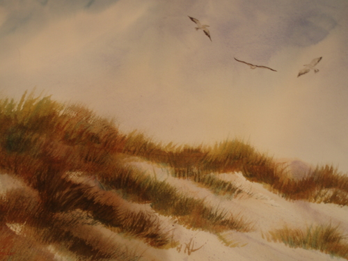 Painting-Seascape-dune patrol