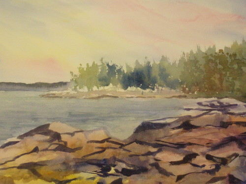 Painting-Landscape-Colors of Maine