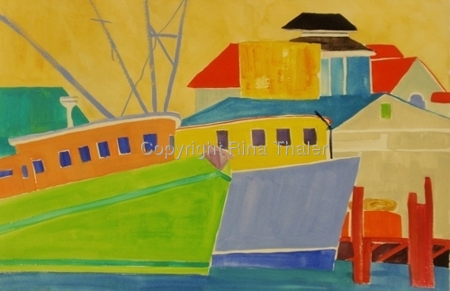 Painting-Expressionist-Local Color