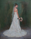 Rita Pelot - Portrait Painting oil, portrait, bride - Portrait Painting