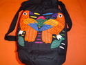Mola Shoulder Bag with drawsting Purse Kuna Molas San Blas Panama #145 Mola%20Shoulder%20Bag%20with%20drawsting%20Purse%20Kuna%20Molas%20San%20Blas%20Panama%20%23145 (thumbnail)