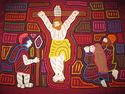 Jesus Crucifixion Mola Kunas San Blas #832 Jesus%20Crucifixion%20Mola%20Kunas%20San%20Blas%20%23832 (thumbnail)