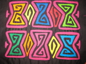 Colourful Geometric Molita Kunas of San Blas #847 Colourful%20Geometric%20Molita%20Kunas%20of%20San%20Blas%20%23847 (thumbnail)