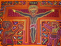 Jesus Crucifixion Mola Kunas of San Blas Panama #77 Jesus%20Crucifixion%20Mola%20Kunas%20of%20San%20Blas%20Panama%20%2377 (thumbnail)