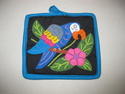 Bird Mola Pot Holder Kunas San Blas #860 Bird%20Mola%20Pot%20Holder%20Kunas%20San%20Blas%20%23860 (thumbnail)