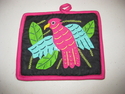 Hummingbird Pot holder kunas San Blas Panama #868 Hummingbird%20Pot%20holder%20kunas%20San%20Blas%20Panama%20%23868 (thumbnail)