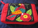 Bird mola Make UP Bag Kunas San Blas #871 Bird%20mola%20Make%20UP%20Bag%20Kunas%20San%20Blas%20%23871 (thumbnail)