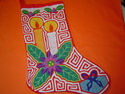 Mola Christmas Stocking Fabric Art Quilt San Blas Panama #163 Mola%20Christmas%20Stocking%20Fabric%20Art%20Quilt%20San%20Blas%20Panama%20%23163 (thumbnail)