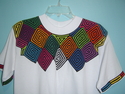 Mola T-Shirt Geometric Fabric Art Textiles San Blas Panama #172 Mola%20T-Shirt%20Geometric%20Fabric%20Art%20Textiles%20San%20Blas%20Panama%20%23172 (thumbnail)