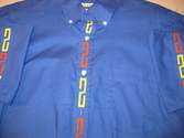 Man's Mola Shirt Galapagos Brand Cuna Mola Panama #907 Man%27s%20Mola%20Shirt%20Galapagos%20Brand%20Cuna%20Mola%20Panama%20%23907 (thumbnail)