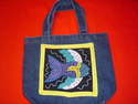 Fish%20Mola%20Women%27s%20Denim%20Mola%20Purse%20Tote%20Bag%20San%20Blas%20Panama%20%23218 (thumbnail)