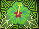 Flower%20Molita%20Mola%20Quilt%20Kuna%20Fabric%20San%20Blas%20Panama%20%23369 (thumbnail)