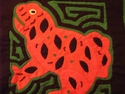 Orange Frog Molita Mola Quilt Fabric San Blas Panama #394 Orange%20Frog%20Molita%20Mola%20Quilt%20Fabric%20San%20Blas%20Panama%20%23394 (thumbnail)