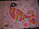Bird%20Mola%20Quilt%20Fabric%20Flower%20Kunas%20San%20Blas%20Panama%20%23417 (thumbnail)