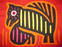 Animal%20Molita%20Traditional%20Kuna%20Mola%20San%20Blas%20Panama%20%23486 (thumbnail)