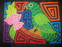 Parrot%20Molita%20Mola%20Kuna%20San%20Blas%20Panama%20%23491 (thumbnail)