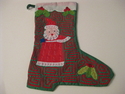 Mola Christmas Stocking San Blas Panama #610 Mola%20Christmas%20Stocking%20San%20Blas%20Panama%20%23610 (thumbnail)
