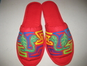 Mola Slippers Size 9 Kunas of San Blas Panama #696 Mola%20Slippers%20Size%209%20Kunas%20of%20San%20Blas%20Panama%20%23696 (thumbnail)