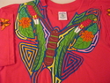 Butterfly Shape with two beautiful bird Mola T-shirt San Blas Panama #715 Butterfly%20Shape%20with%20two%20beautiful%20bird%20Mola%20T-shirt%20San%20Blas%20Panama%20%23715 (thumbnail)