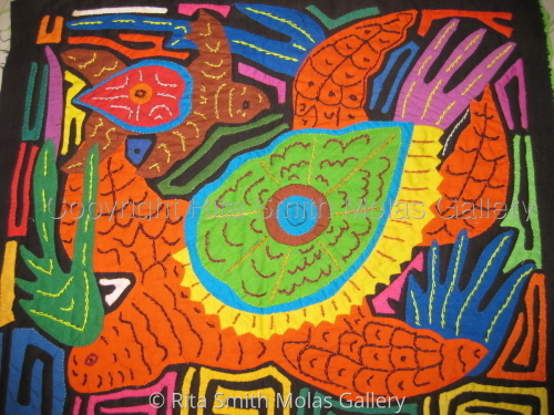 Turtle%20Mola%20Cunas%20San%20Blas%20Panama%20%23897 (large view)