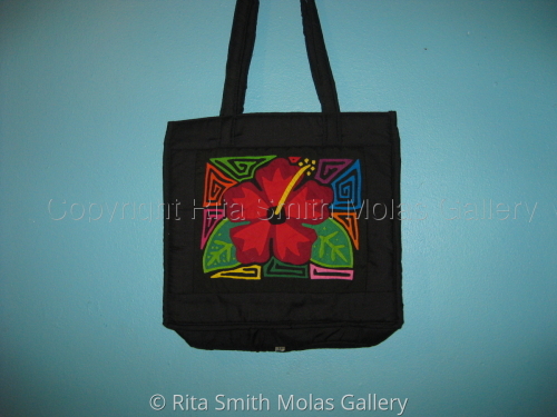 Flower%20Mola%20Purse%20Kunas%20San%20Blas%20%23934 (large view)