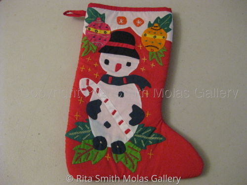 Mola%20Christmas%20Stocking%20San%20Blas%20Panama%20%23605 (large view)