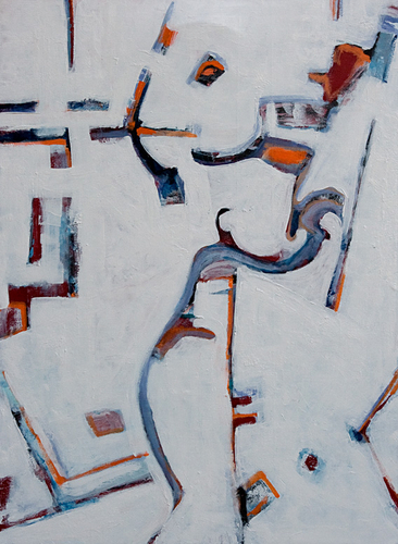 Painting-Abstract-Snow Cover (2011)