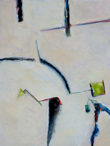 Painting-Abstract-Sonic Anemometer (2011)