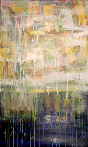 Painting-Abstract-Cascade (2005)