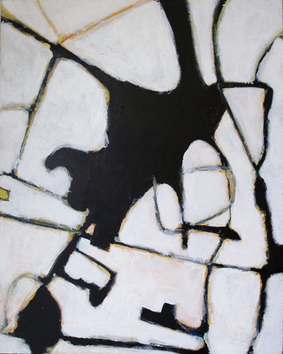 Painting-Abstract-Drift Ice (2009)