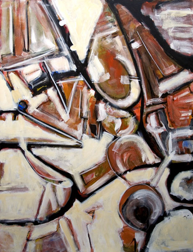 Painting-Abstract-Abstract Landscape (2009)