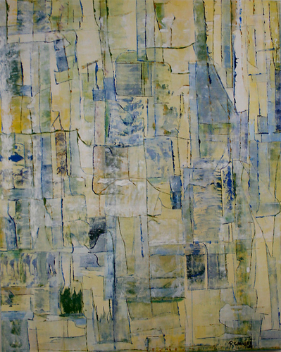 Painting-Abstract-Yellow Network (2002)
