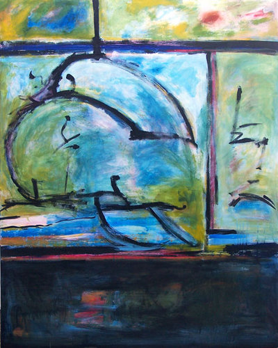 Painting-Abstract-Reflections (2007)