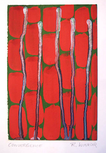 Print Making-Abstract-Convergence