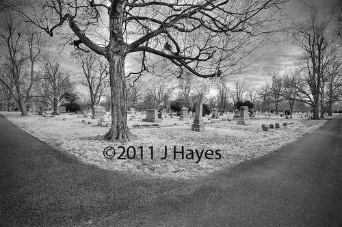 Photography-Landscape-Graveyard in Winter