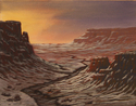 First Desert Snow (unframed)