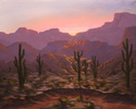 Suguaro Sunset (unframed)