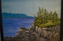 Painting--Oil-LandscapeRocky Coast
