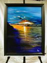 Painting--Acrylic-AbstractEvening Sunset