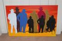Painting--Acrylic-FigurativeShadows of Amish