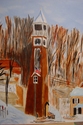 Painting--Acrylic-LandscapeGap Clock