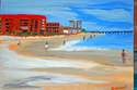 Painting--Acrylic-ImpressionismShore Line 