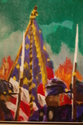 Painting--Oil-ImpressionismOur Flag ,Freedom 
