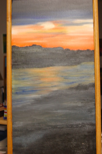 Painting-Impressionism-Scenic River