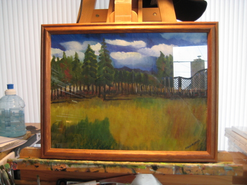 Painting-Landscape-Forest View