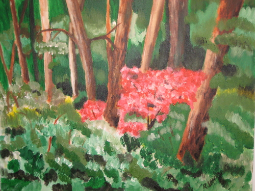 Painting-Impressionism-woods plein -air