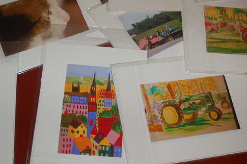 Painting-Impressionism-Sample Greeting Cards 