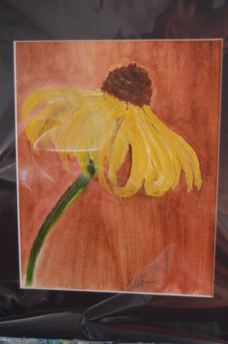 Painting-Floral-Yelllow Flower