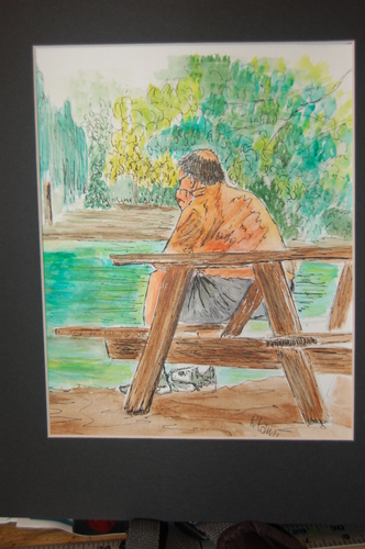 Painting-Impressionism-Thinking 